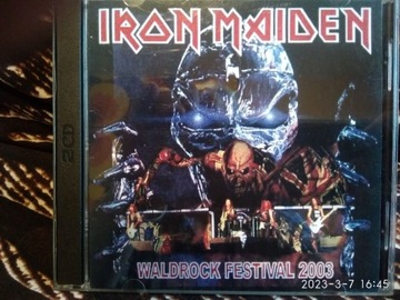 IRON MAIDEN Live at Waldrock Festival 2003 2 CD