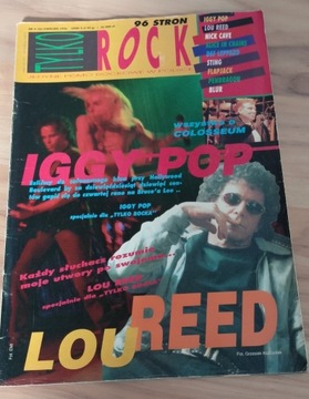 Tylko Rock nr 4 (56) 1996 Iggy PopLou Reed Sting
