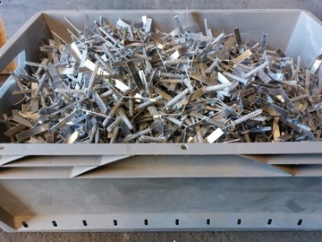 Blaszki aluminiowe 10 i 12 cm 9 kg
