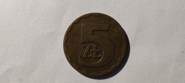 Polska 5 złotych, 1975 r. (L152)