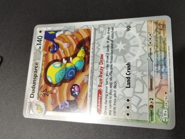 Dudunsparce reverse Holo - Temporal Forces TEF