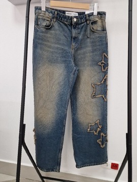 Spodnie jeansowe Bershka Baggy r 40
