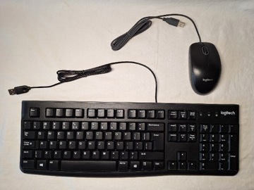 Klawiatura i Myszka - Logitech MK120 