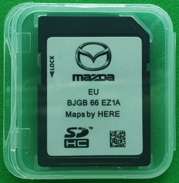 Mapa Europy karta SD dla Mazda Connect 2