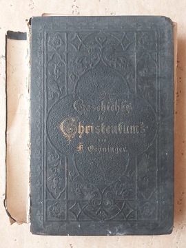 Stara książka niemiecka XIXw.