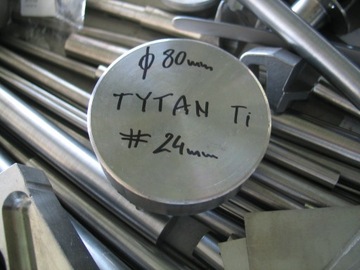 Tytan Ti GR5 wałek tytanowy pręt tuning motorsport