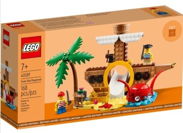 Lego - 40589 Plac zabaw ze statkiem pirackim