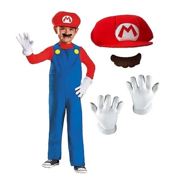 Kostium Dla dzieci Mario Luigi na Halloween 