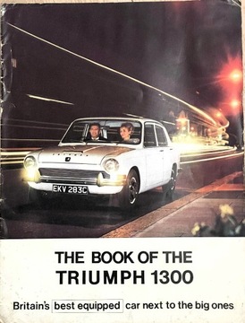 PROSPEKT FOLDER - TRIUMPH 1300 (1965 r)