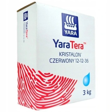 Nawóz wieloskładnikowy YARA Kristalon czerwony 3kg