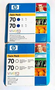 HP 70 blue / gloss enhancer