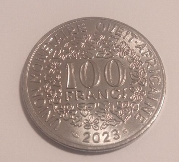 Afryka Zachodnia 100 francs 2023