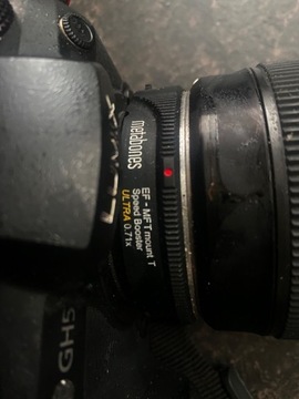 metabones ef-mft mount t wpeed booster ultra 0,71