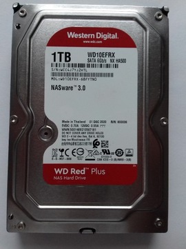 DYSK WD Red NAS 1TB WD10EFRX SATA III prawie nowy