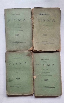 Ogniem i mieczem Sienkiewicz T:4,6,8,9 Pisma 1902