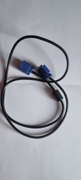 Kabel VGA D-SUB standard 1,5m Czarny
