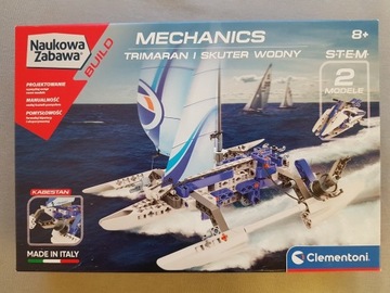 Clementoni klocki trimaran i skuter wodny 50063