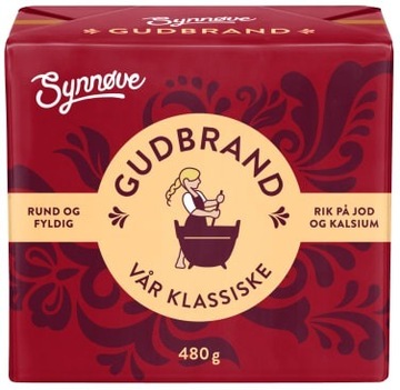 NORWESKI SER BRUNOST GUDBRAND SYNNOVE 480 g 