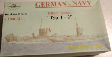 Model okrętów podwodnych typu U-I i U-II