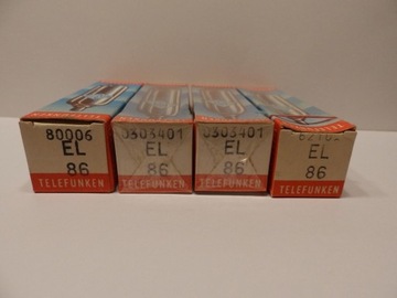 EL 86   TELEFUNKEN  - NOS,  NIB  