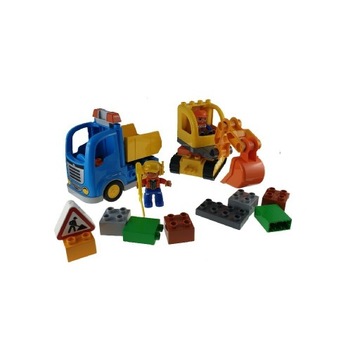 Lego Duplo 10812 Wywrotka Koparka gąsienicowa