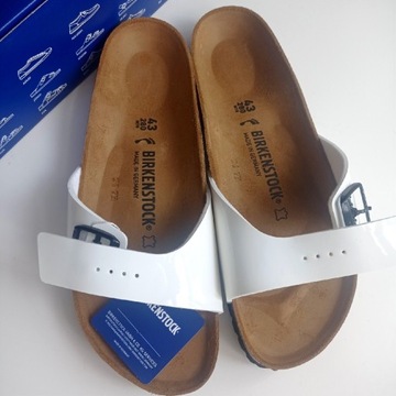 Klapki Birkenstock Madrid 43 skóra uniseks