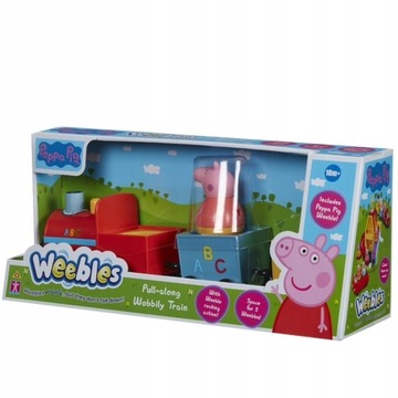 Pociąg z figurką TM Toys Peppa Weebles