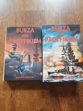 Zbigniew Flisowski "Burza nad Pacyfikiem" 2 tomy