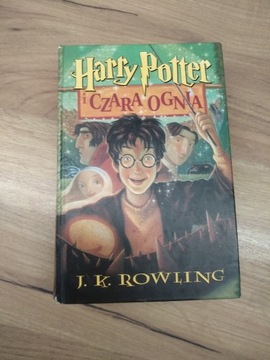 Harry Potter i Czara ognia pierwsze wydanie twarda