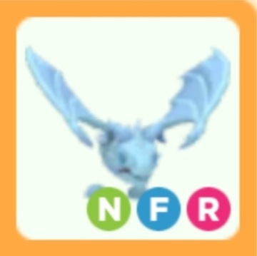 Roblox Adopt Me Frost Dragon NFR neon FR