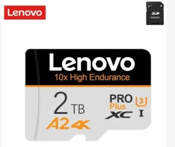 Karta pamięci Lenovo 4K Micro SD SDXC 2TB!!!