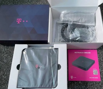 Dekoder T-Mobile Box 4K tuner DVB-T2 Ready HEVC An