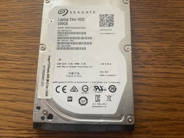 Dysk hdd 500gb sprawny