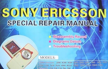 Sony Ericsson repair manual - Instrukcja naprawy