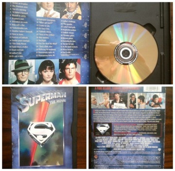 Film SUPERMAN podwójna Double DVD - UNIKAT ! ENG