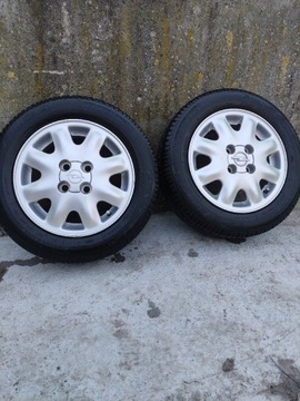 Felgi R14 4x100 opony letnie 175/65 opel