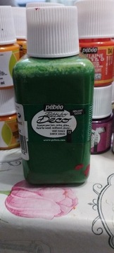 farba pebeo 250ml zielony żółty fiolet