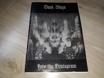 Dark Blaze - Into The Pentagram 2001 zine bm