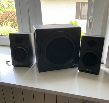 Głośniki 2.1 Logitech z333 (S-00154) RMS 80W + 24W Subwoofer