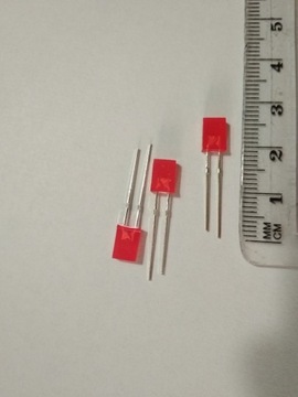 czerwone diody LED do korektora 5x2mm lub 3x2mm