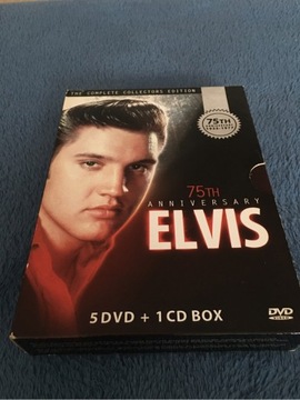 75 th aniversary Elvis DVD box