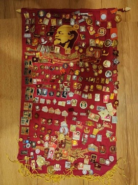 Wpinki (odznaki) z Leninem - kolekcja za sztukę 4
