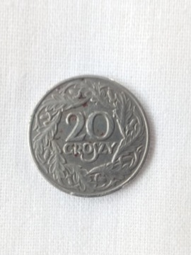  moneta 20 groszy 1923 rok stara oryginał