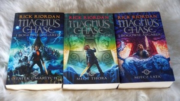 Magnus Chase i Bogowie Asgardu Zestaw 3 Książek