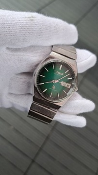 Stary zegarek Citizen crystron bardzo ładny 