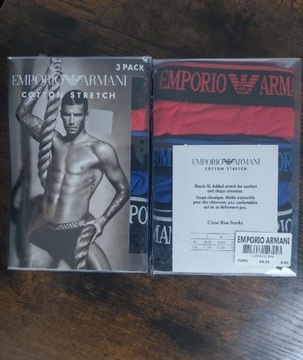 Bokserki męskie Emporio Armani r. XXL 3PAK NOWE