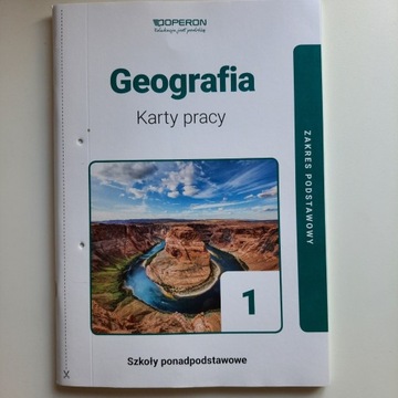 Geografia 1 zakres podstawowy, Karty pracy, Operon