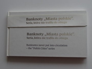Album Miasta w Polsce 9 banknotów