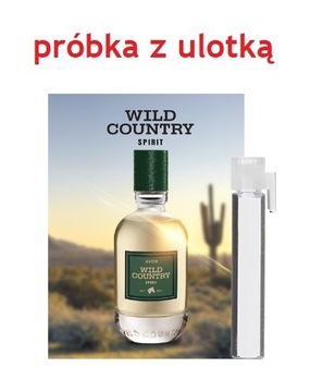 Avon Wild Country Spirit próbka z ulotką