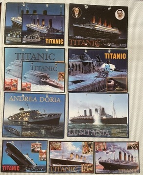 Karteczki do segregatora zestaw Titanic film